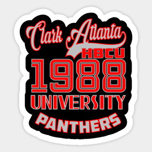 Clark Atlanta 1988 University Apparel Sticker